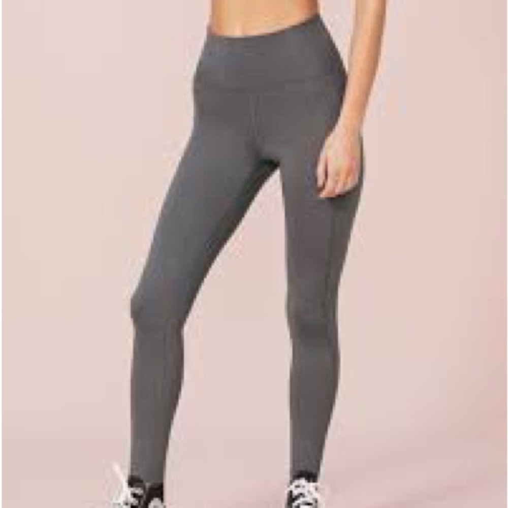 NWT Girlfriend Collective Compressive High Rise Legging Smoke XS